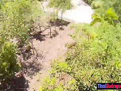 Ziplining With Big Ass Thai Amateur Gf And Sex In The Hotel Afterwards