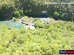 Ziplining With Big Ass Thai Amateur Gf And Sex In The Hotel Afterwards
