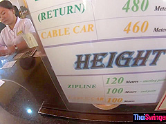 Ziplining With Big Ass Thai Amateur Gf And Sex In The Hotel Afterwards
