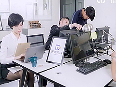 【国产】天美传媒 国产原创av 中文字幕 Tm0087办公室强上黑丝女实习生 正片 30 Min