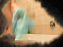 bathroom cam, girl, tits