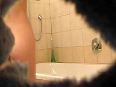 bathroom cam, girl, tits