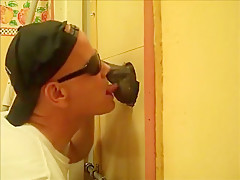 black weiner worship at home made gloryhole