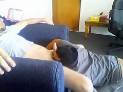 blowing str8 guy