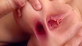 college girl ass fucked and gaped - mjs anal