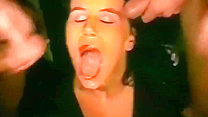 cumdoll gets drowned in facials