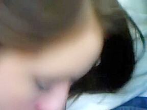 cute wife sucks dick in a car