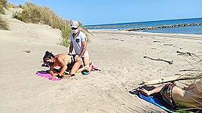 dogging avec un inconnu sur la plage