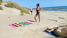 dogging avec un inconnu sur la plage