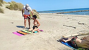 dogging avec un inconnu sur la plage
