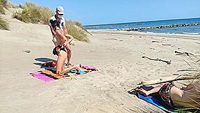 dogging avec un inconnu sur la plage