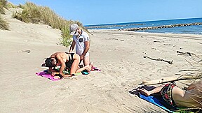 dogging avec un inconnu sur la plage