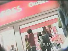 four or five upskirt panties and literally fanny showing shots