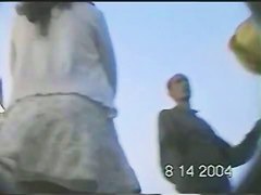four or five upskirt panties and literally fanny showing shots