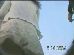 four or five upskirt panties and literally fanny showing shots
