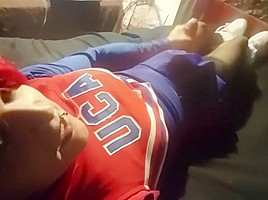 futanari uca cheerleader captin warm up fantasy asmr very fun hard cumshot