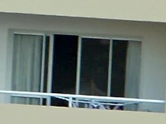 girl nude in balcony argentina far away ( 200 m)