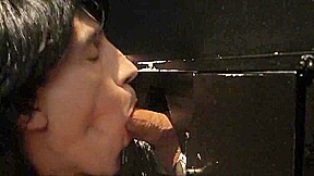 gloryhole : yelena sissy suck stranger cock at gloryhole
