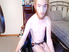 handicapped ginger boy