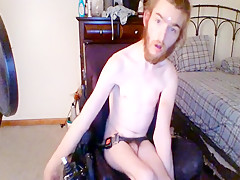 handicapped ginger boy
