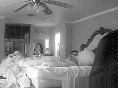 hispanic couple fuck with panty on