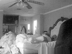 hispanic couple fuck with panty on
