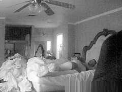 hispanic couple fuck with panty on