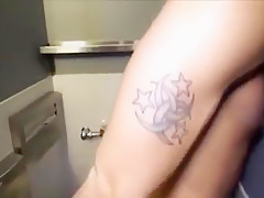 huks on the toilet