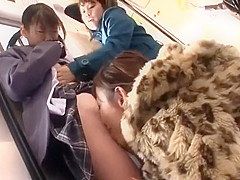 japanese lesbian public transport