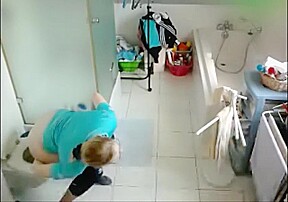 junior blond before and after shower