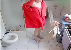 junior blond before and after shower