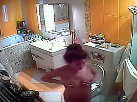 lady in the toilet