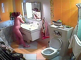 lady in the toilet