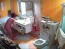 lady in the toilet