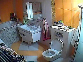 lady in the toilet