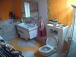 lady in the toilet