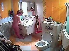 lady in the toilet