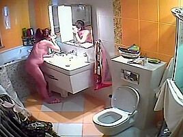 lady in the toilet