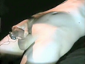 masturbating with vibrating penis head massager male masturbator