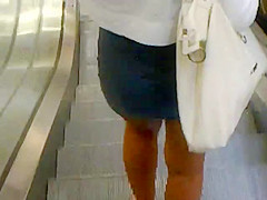 miniskirt public legs 2