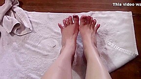 my feet pov sexy foot fetish