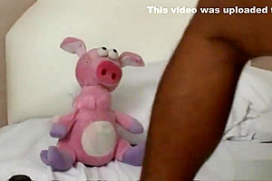 nasty shemale Sex With semen flow