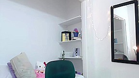 naughty brunette hair chick Masturbating HD clip scene