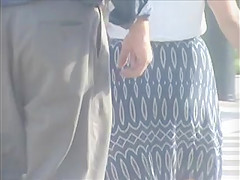 nice jiggly ass in dress