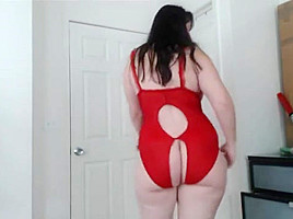red body suit