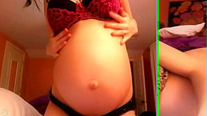 rose pregnant webcam babe