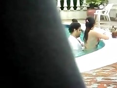 spying pool