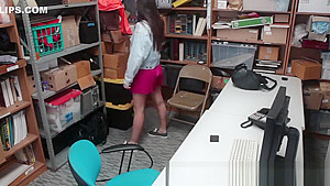 teen 18+ shoplifter jerks