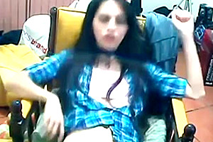 teen 18+ tranny wanking her dick on webcam 2