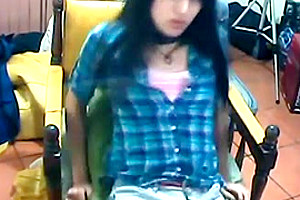 teen 18+ tranny wanking her dick on webcam 2